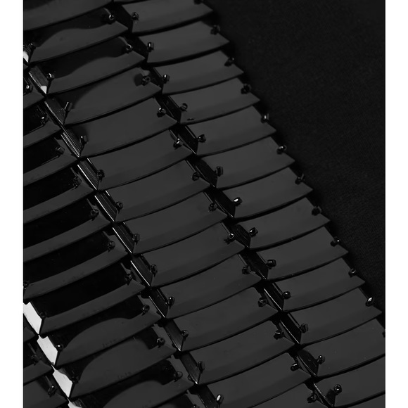 NWT The Attico Rue Open Back Embellished Jersey Mini Dress - Picture 4 of 9